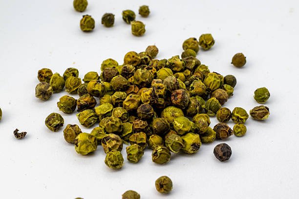 Green peppercorns